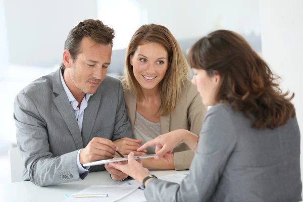 Professional financial advisors team